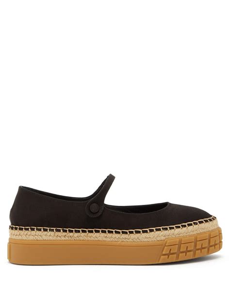 prada mary jane driving flat eslip on|mary jane espadrille flats.